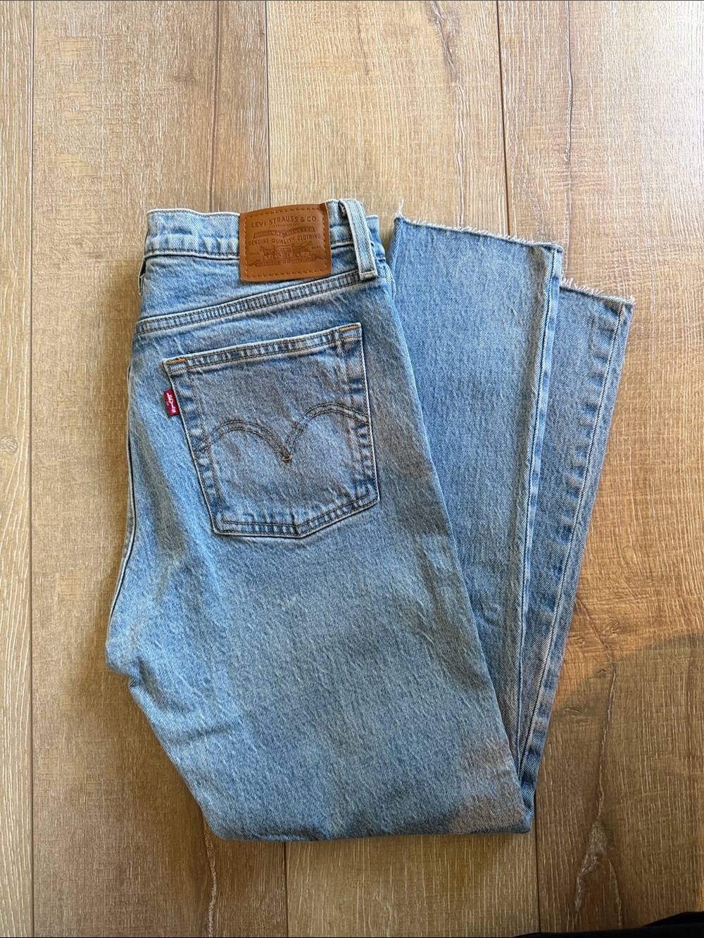 Levi's Wedgie Straight Light Wash